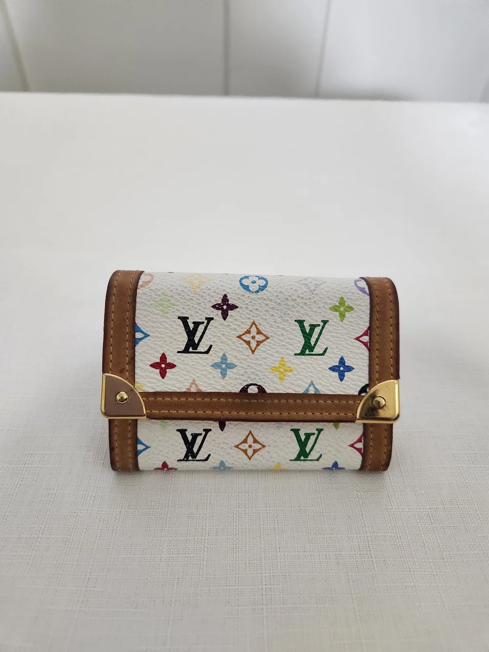 Louis Vuitton Takashi Murakami  Multicolor Small Wallet